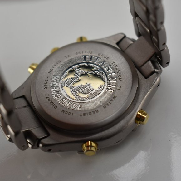 Paul Jardin Men Titanium Chronograph Watch - Picture 8 of 10